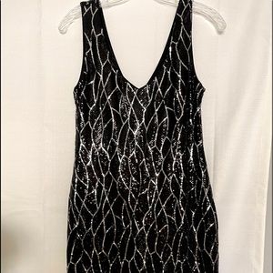 Sequins mini dress